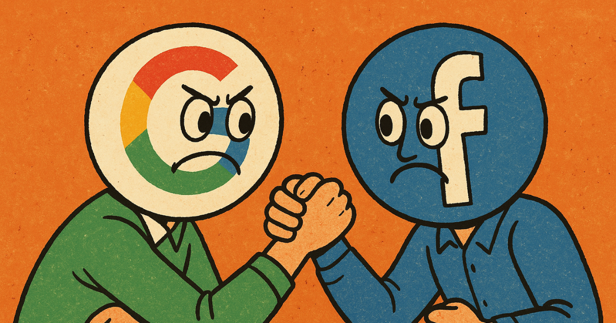 פייסבוק מול גוגל